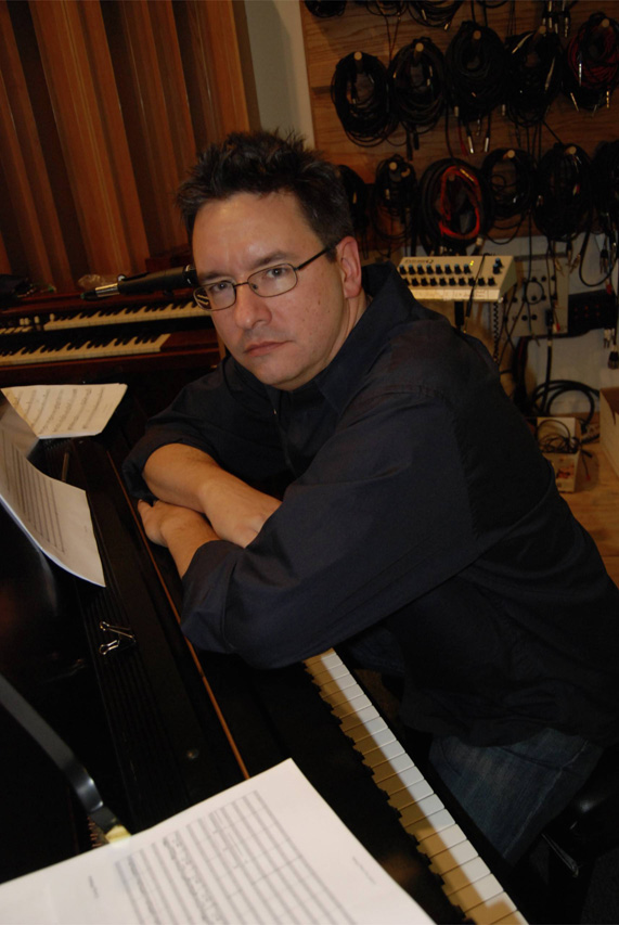 Greg Pliska in the studio.
