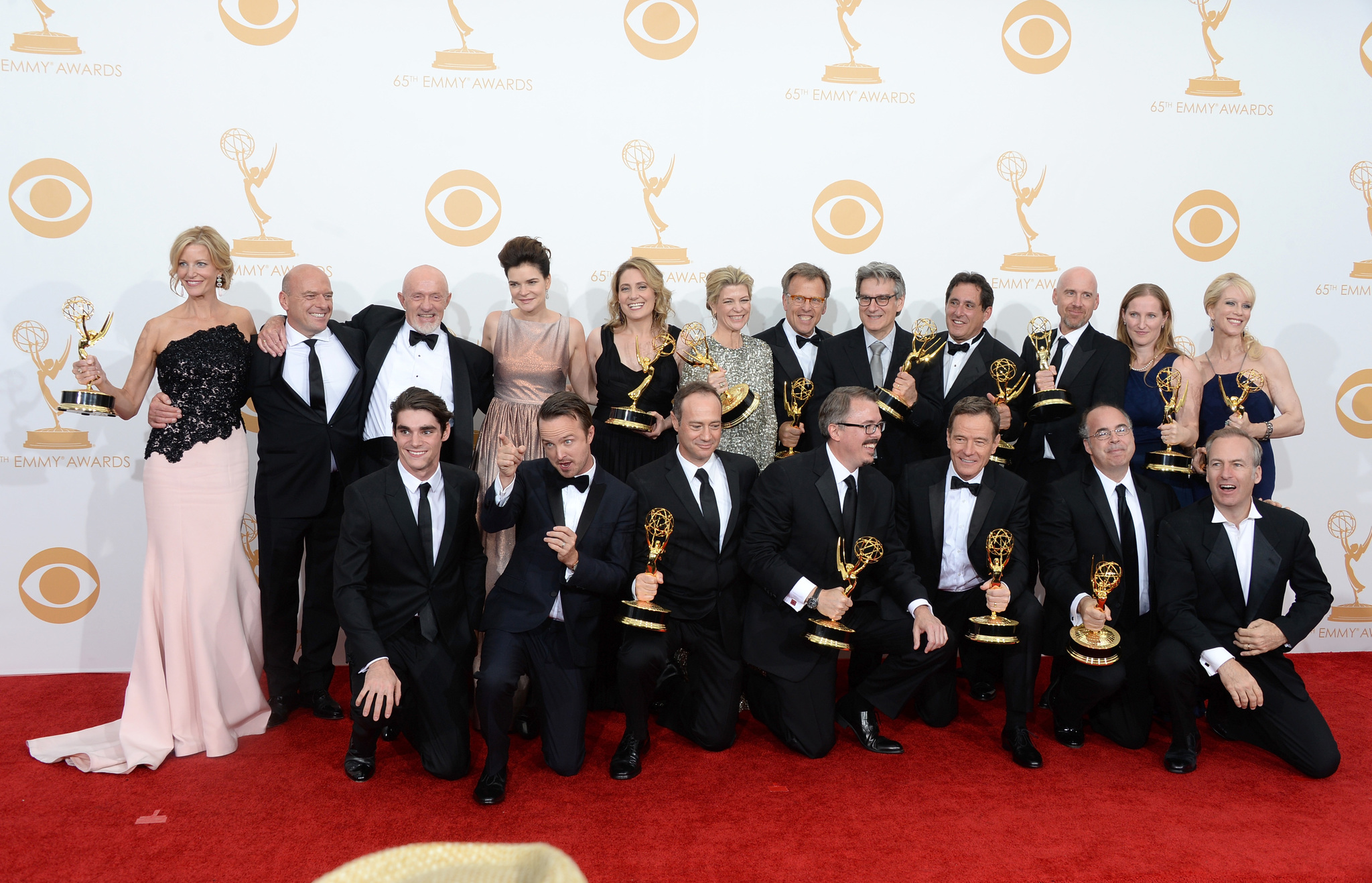 Jonathan Banks, Bryan Cranston, Vince Gilligan, Anna Gunn, Dean Norris, Bob Odenkirk, Aaron Paul, Betsy Brandt and RJ Mitte