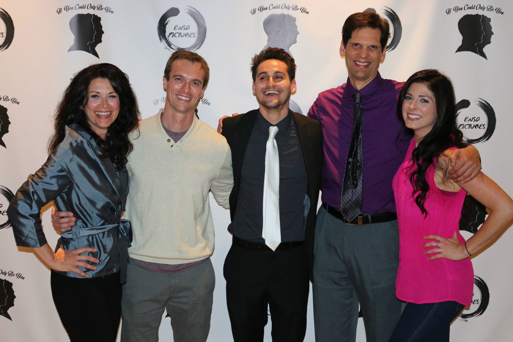 With the cast and director at the premiere of If You Could Only Be You , Jan 2015. With Caroline Redekopp, Phillip Pruitt, Jared Kahn, Robert Seeley, Morgan Matthews.
