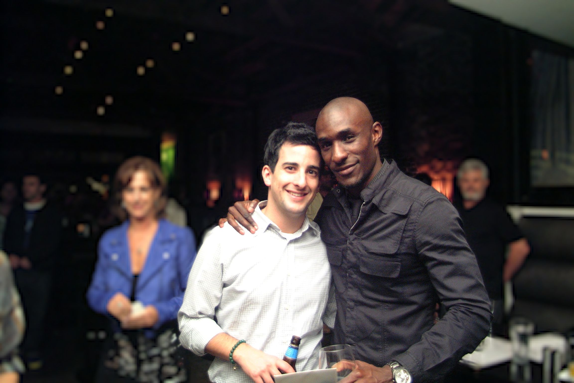 Arvel Chappell III and Noah Weinstein @ 'Good Grief' after party