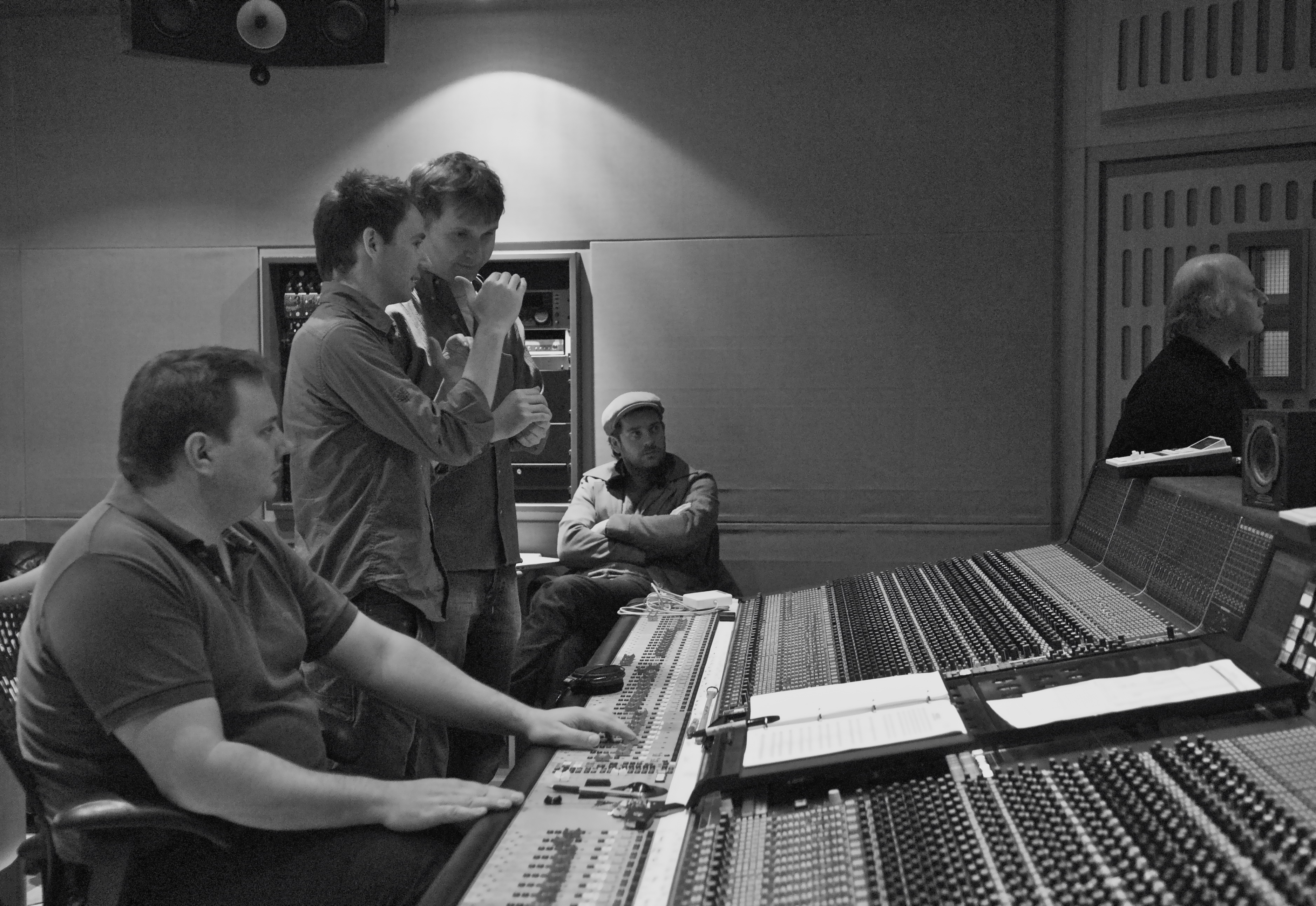 Music record at Abbey Rd, Studio 1 for The Mountain Within with director Kyle Portbury and composer Michael Price.