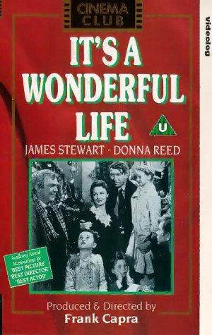 James Stewart, Donna Reed and Thomas Mitchell in Tai nuostabus gyvenimas (1946)