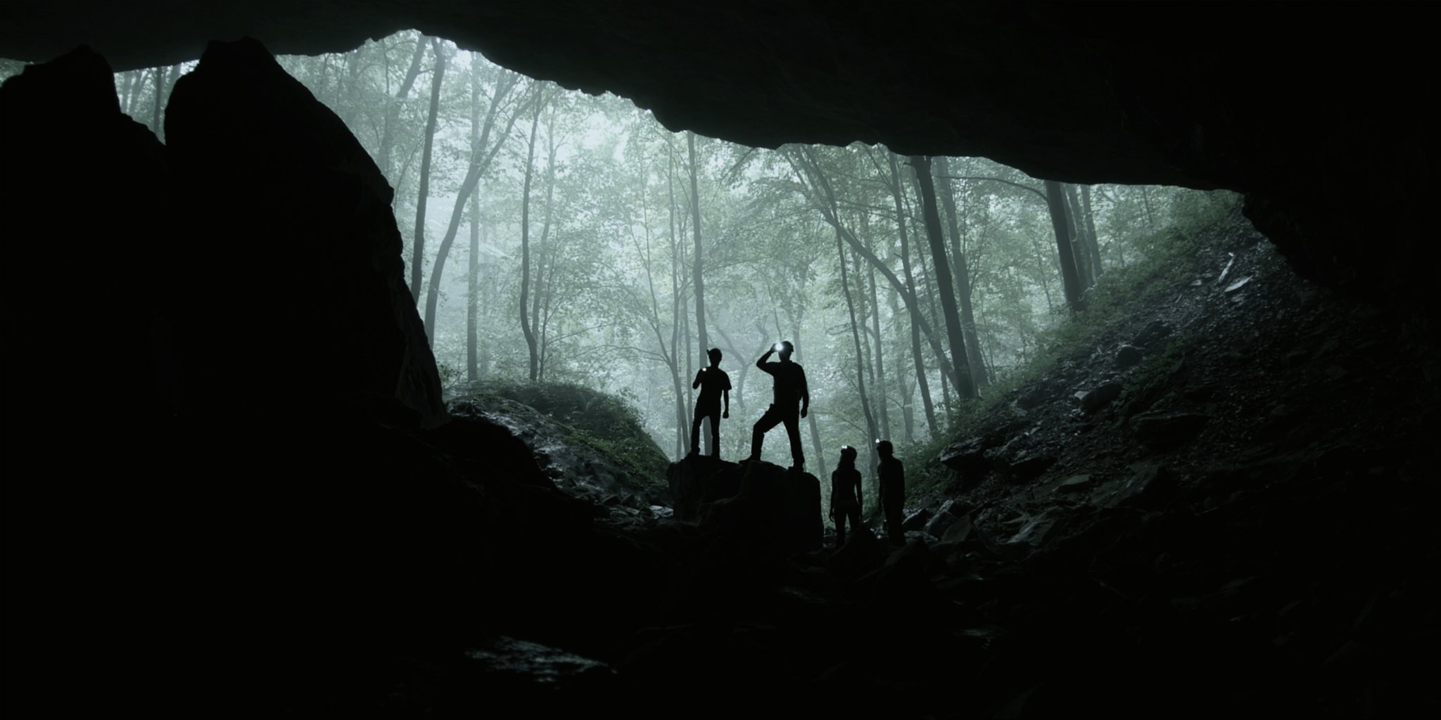 Anna Enger, Wolfgang Weber, Kiowa Gordon and Dalal Bruchmann in Into the Darkness