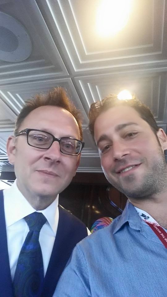 With Michael Emerson
