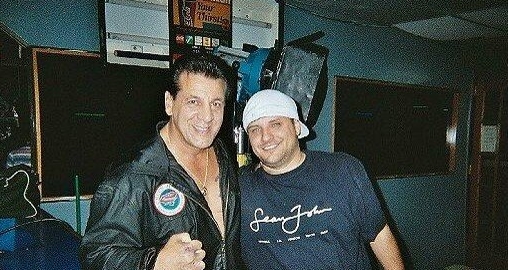 Danny Doherty & Chuck Zito On Set The Grasslands