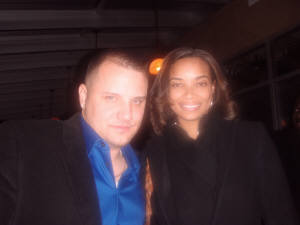 Danny Doherty n Rochelle Aytes screening of Cookies & Cream