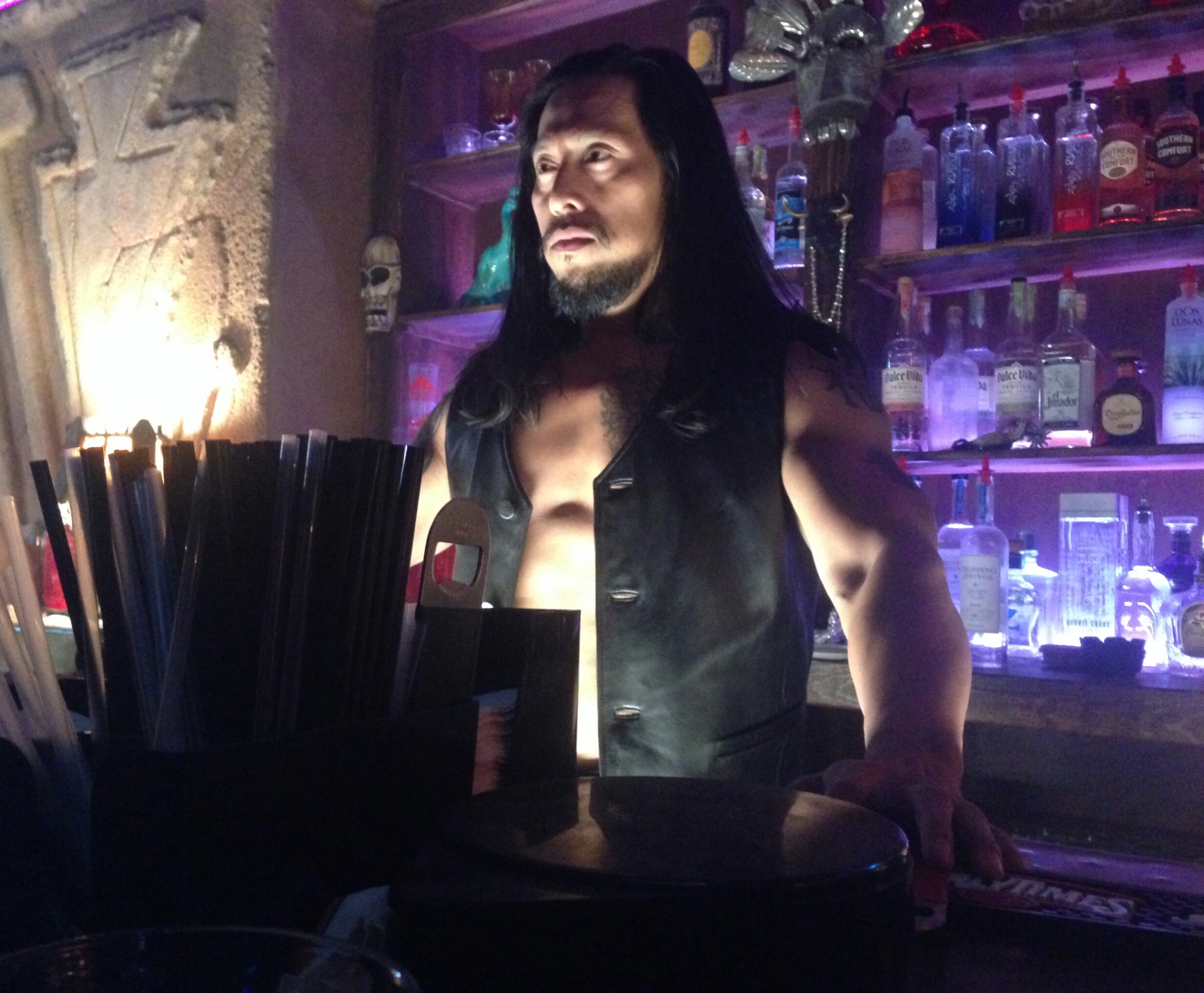 Sam Medina as The Iconic Role of Razor Charlie on From Dusk Til Dawn