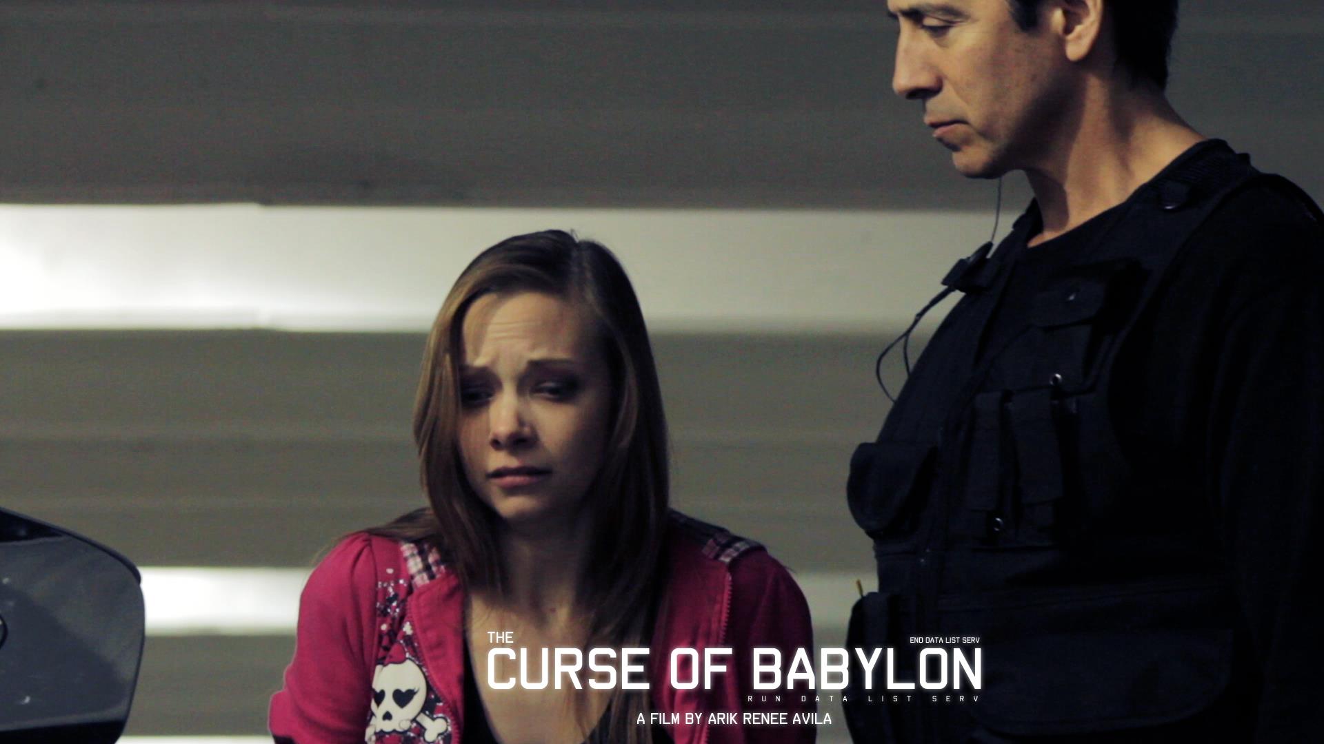 Rebekah as Faith Riley in The Curse of Babylon.