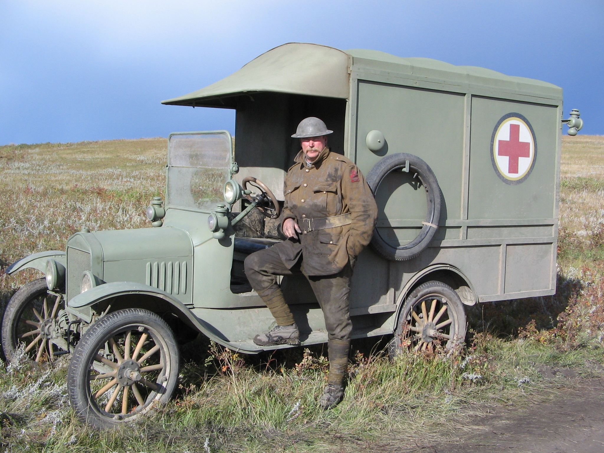 WWI ambulance I built for the Passchendeale movie
