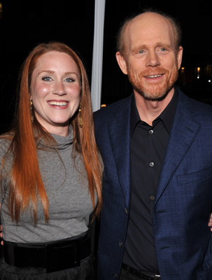Ron Howard and Paige Howard at event of Frost/Nixon (2008)