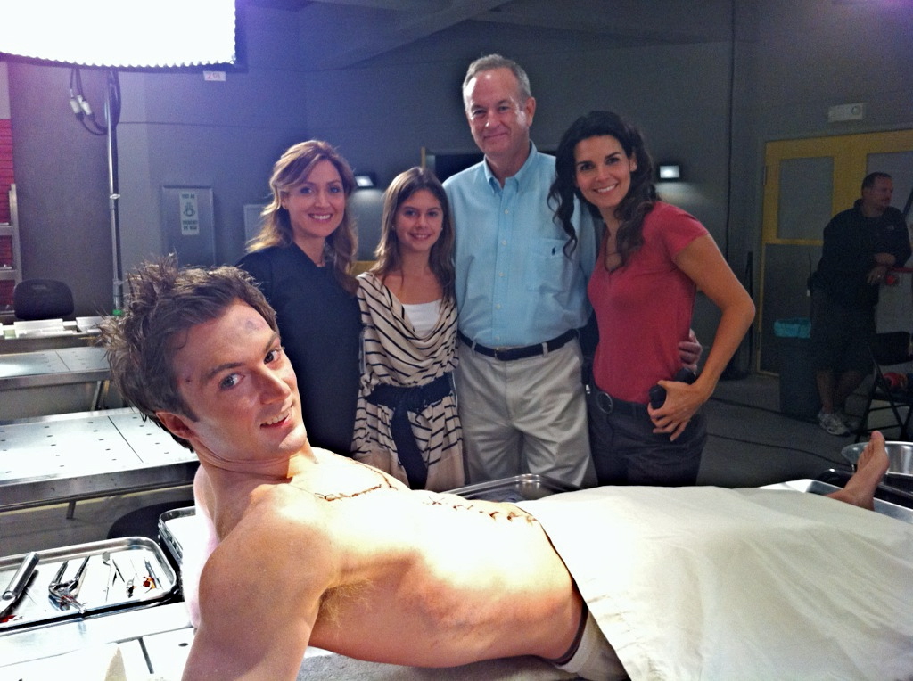 Sasha Alexander, Bill O'Reilly, Angie Harmon, Michael Antosy