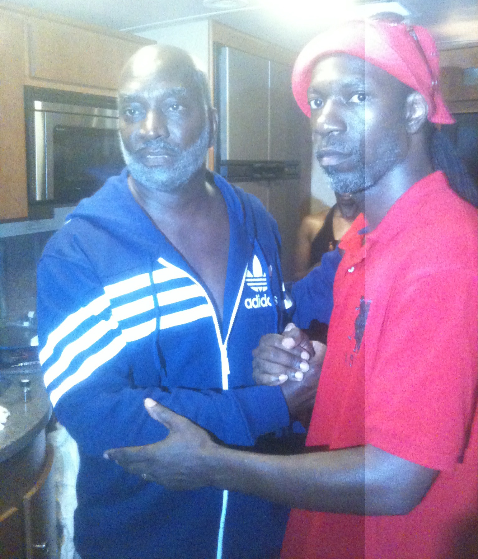 Clifton Powell and Me on the set The North Star (2013)