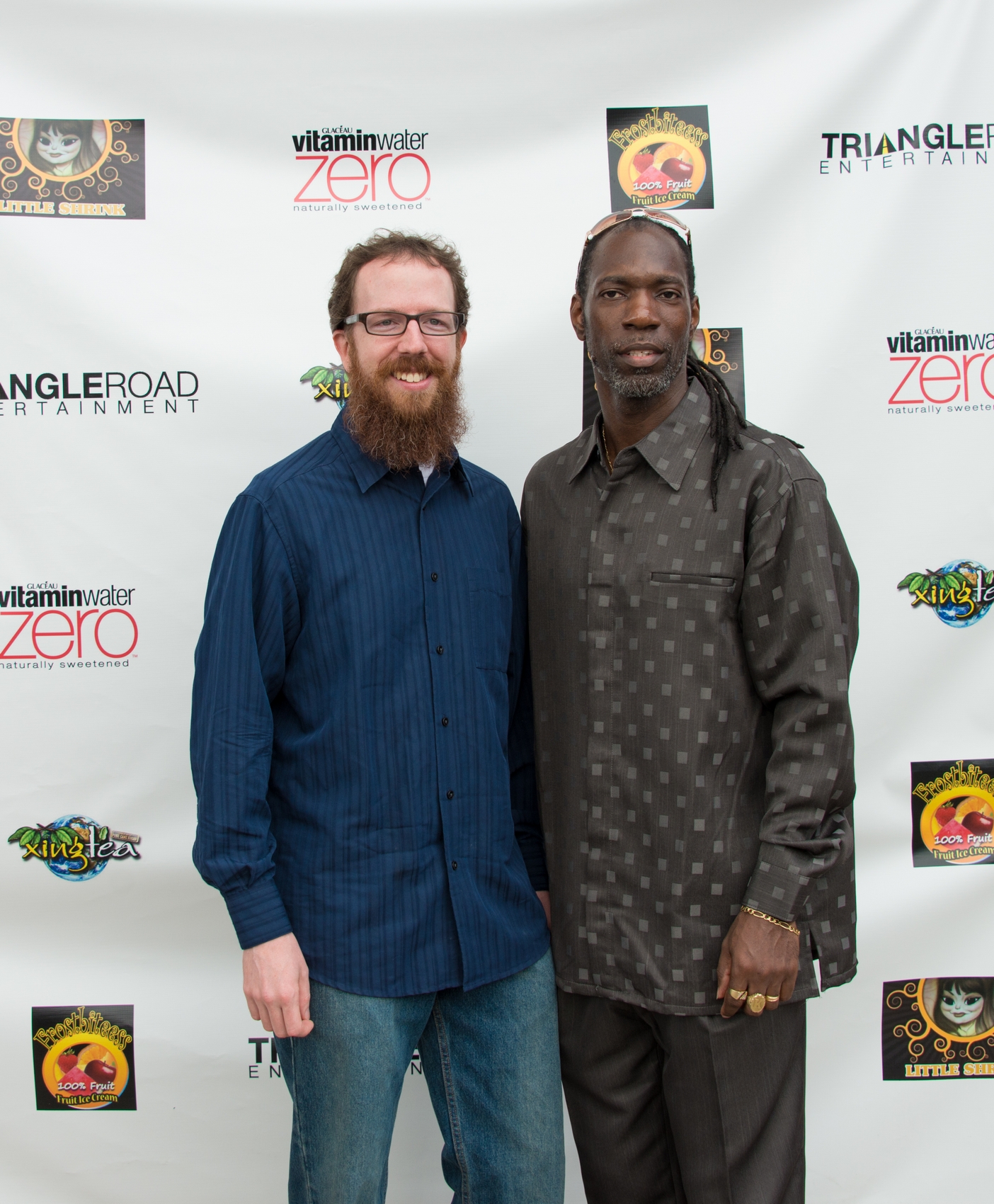 Me and Brad Palmer director for Blood Redd at premiere of Little Shrink (2012)