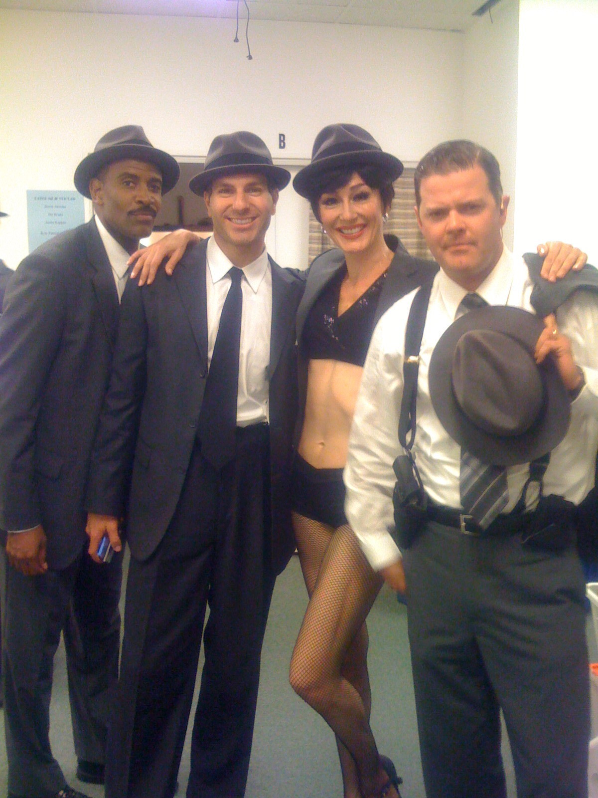 Backstage with FBI agents in 