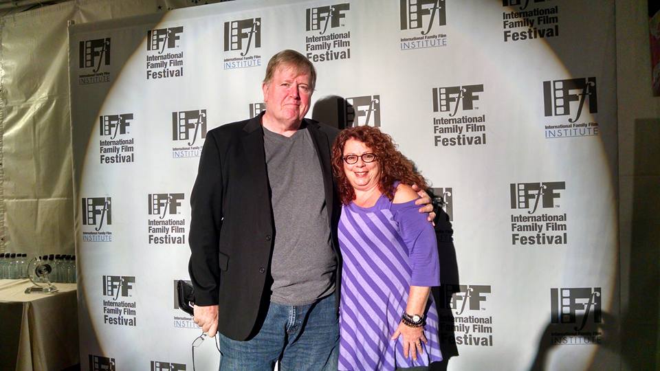 Thomas F. Evans with Suzan Solomon at the IFFF ~ International Family Film Festival. November 2015
