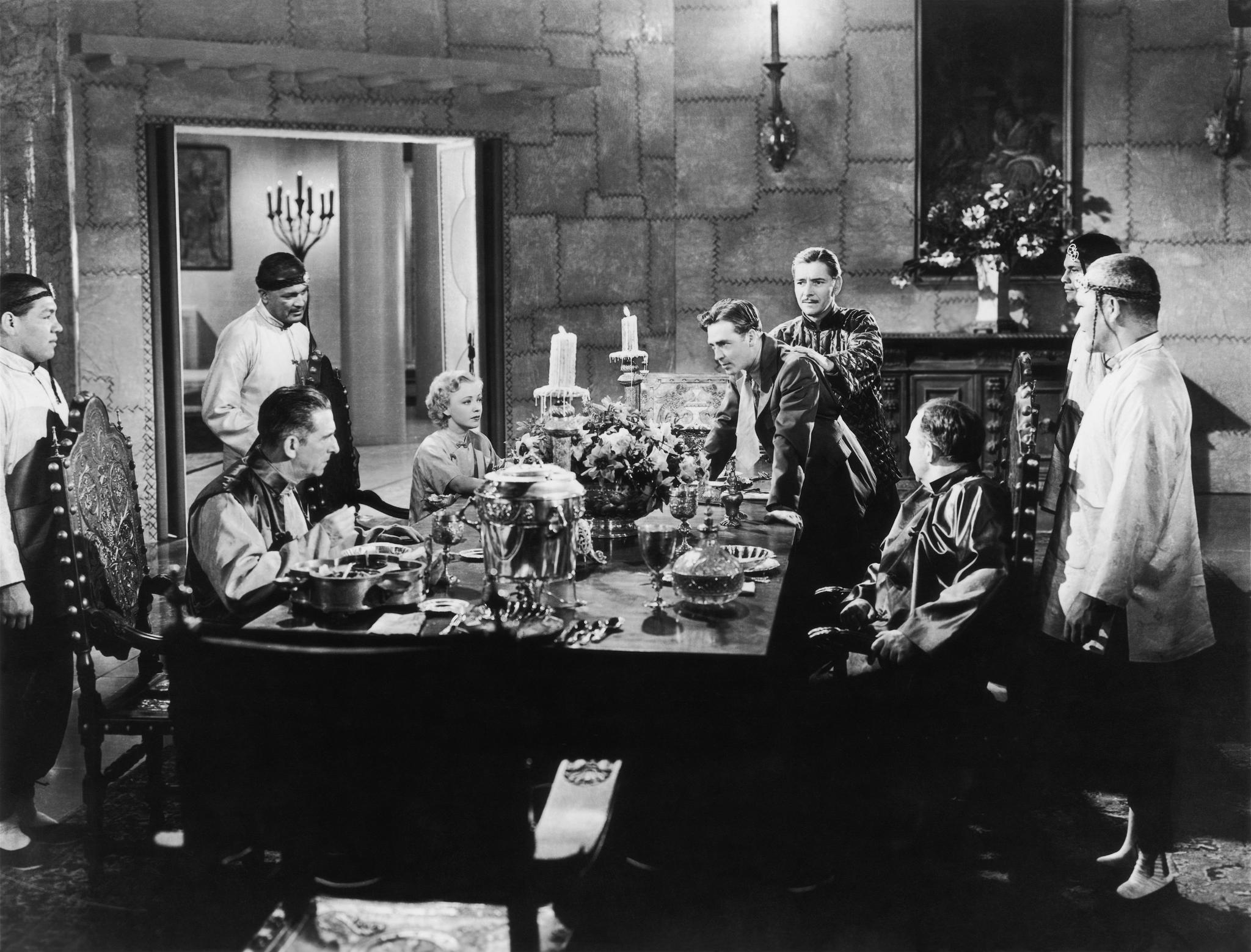 Still of Edward Everett Horton, Ronald Colman, John Howard, Isabel Jewell and Thomas Mitchell in Lost Horizon (1937)