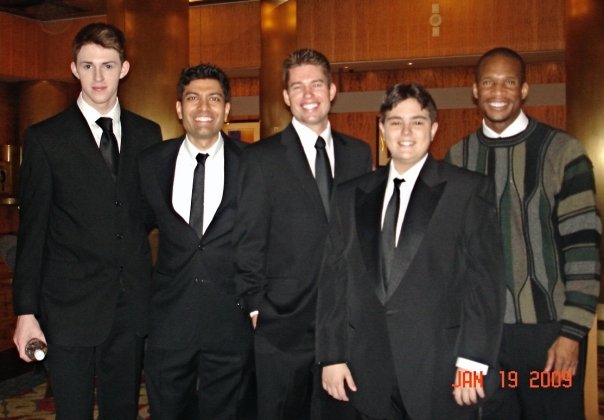 Rolando Zee performs with choir at CARNEGIE HALL