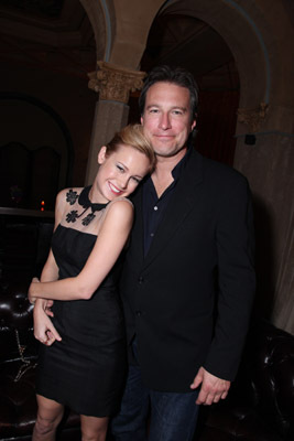 John Corbett and Brie Larson