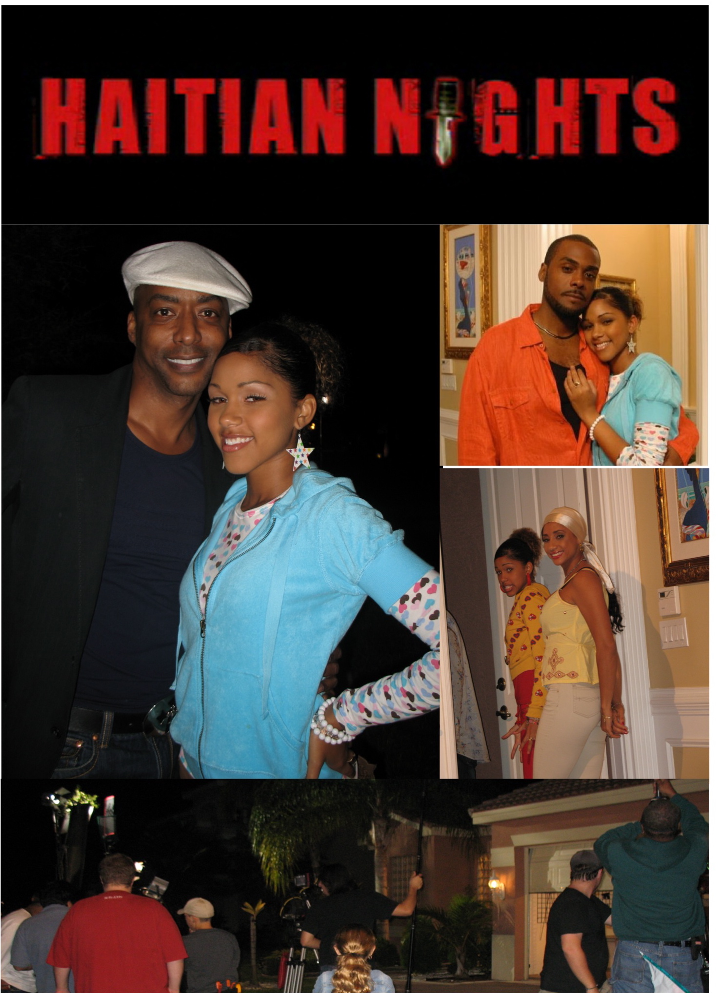 Katrina Rose Tandy playing the part of: Cady in the film 'Haitian Nights' with Miguel A. Núñez Jr (Gary) & William L. Johnson (Blazi) 2008-2009