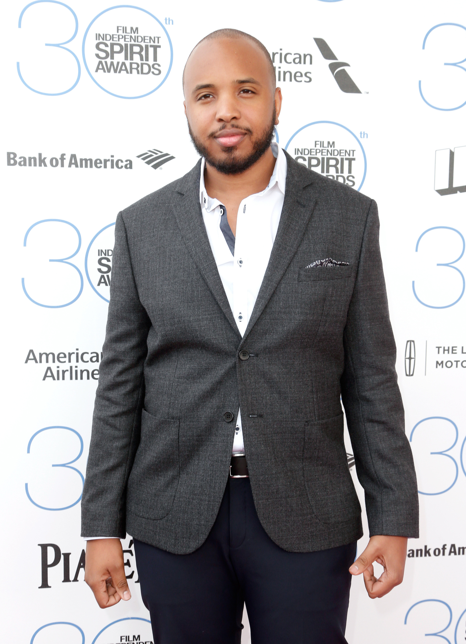 Justin Simien at event of 30th Annual Film Independent Spirit Awards (2015)