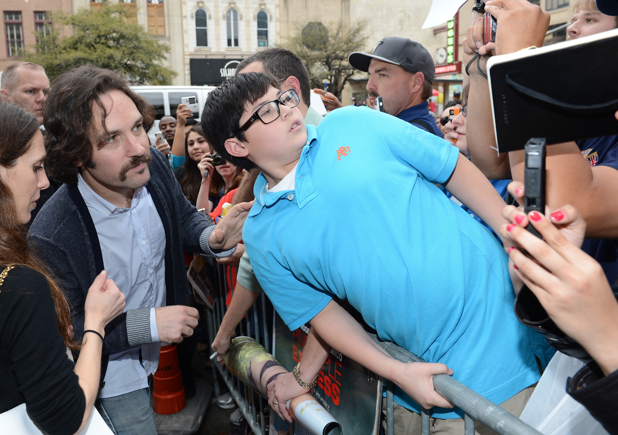 Paul Rudd at event of Prince Avalanche (2013)