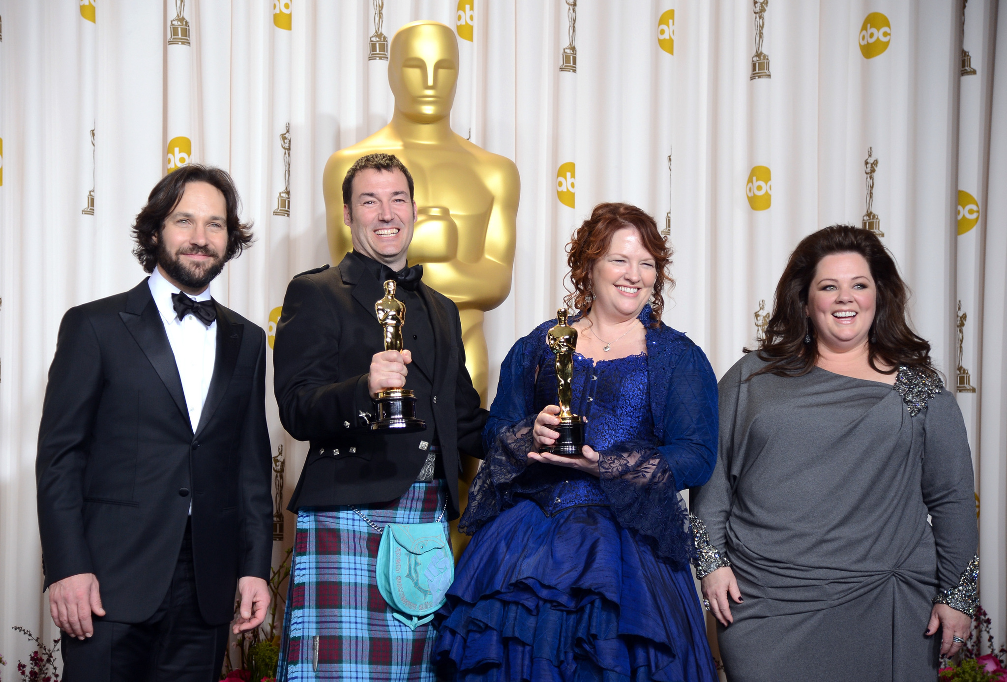 Mark Andrews, Brenda Chapman, Melissa McCarthy and Paul Rudd