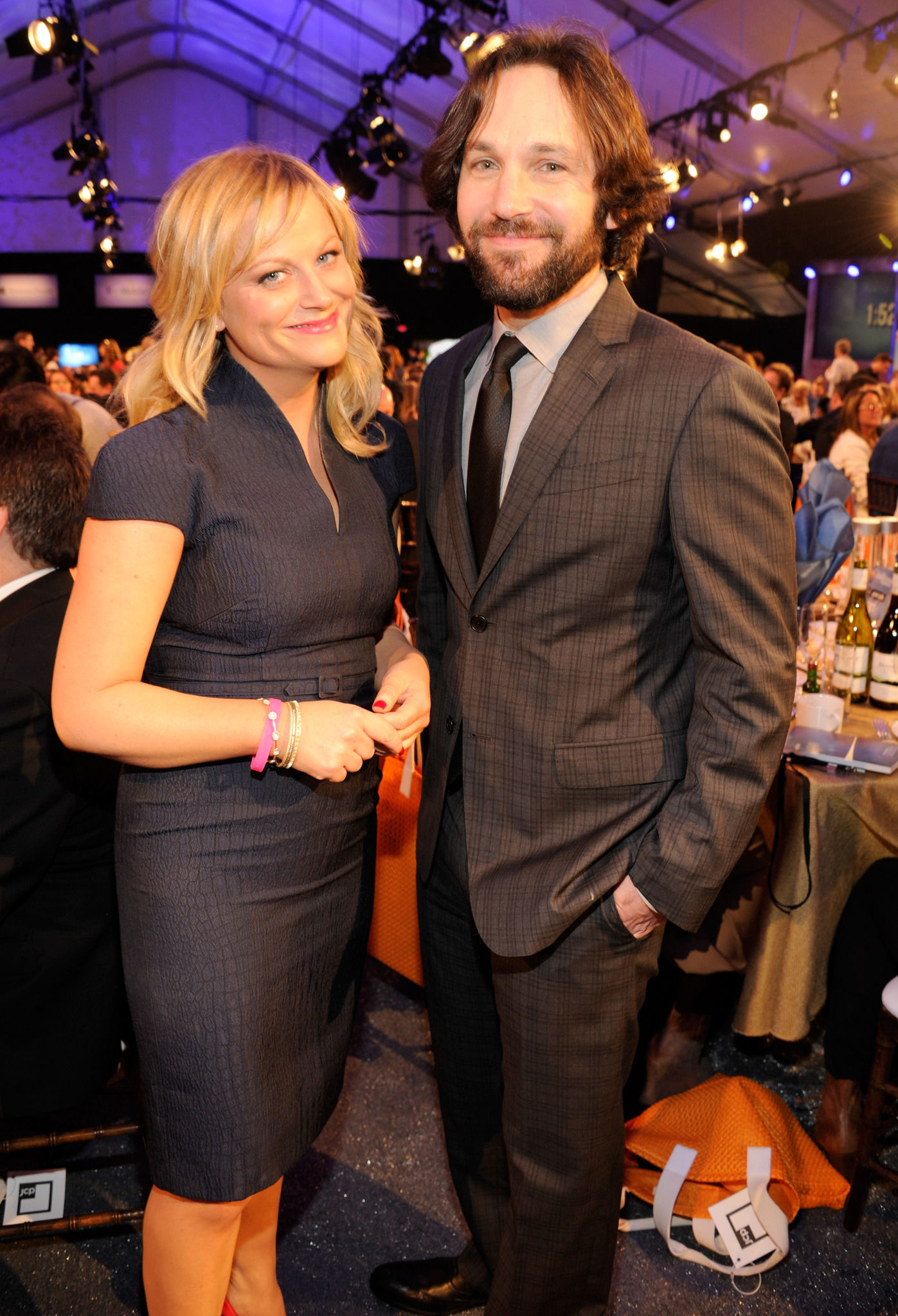 Amy Poehler and Paul Rudd