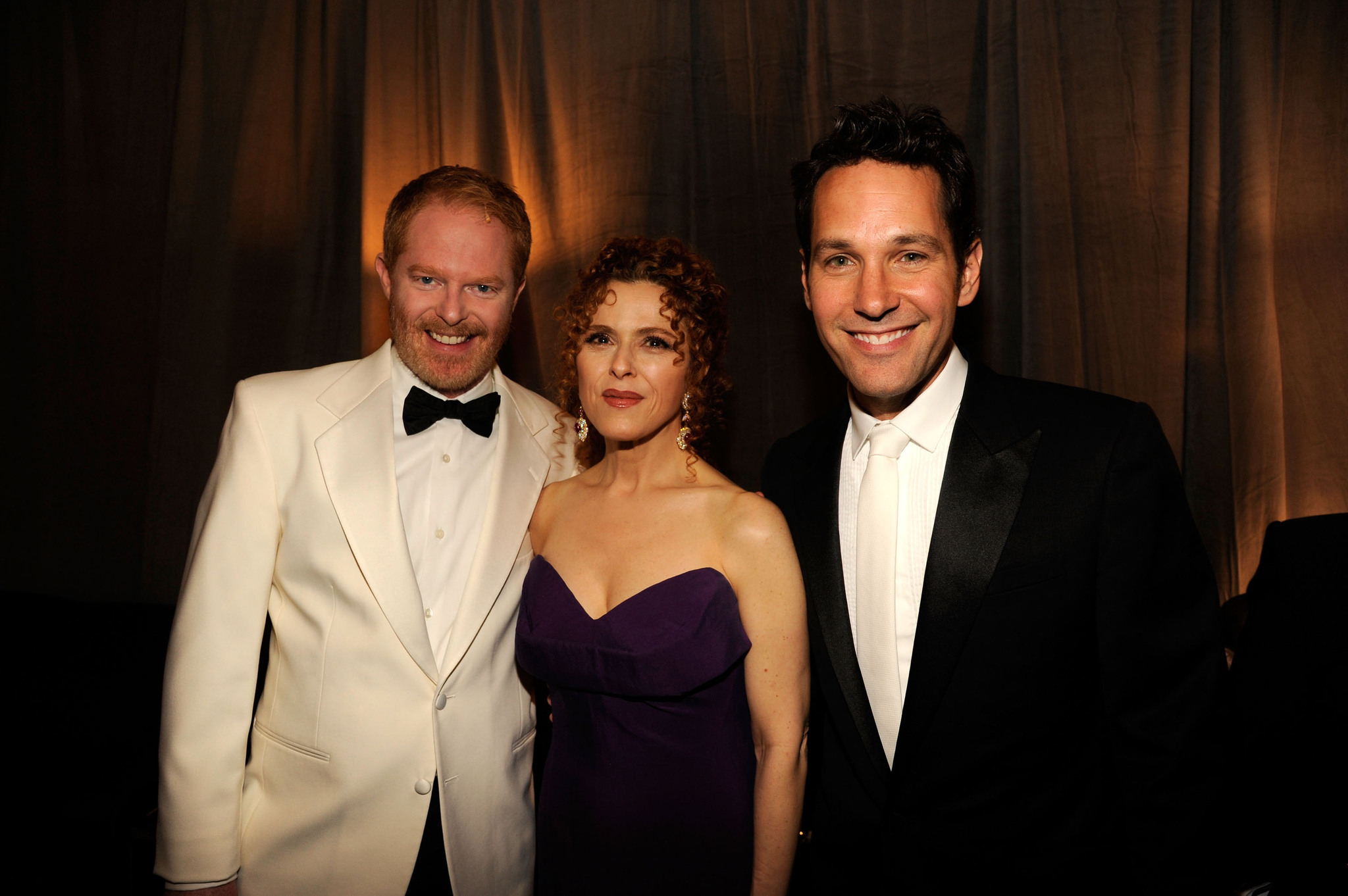 Bernadette Peters, Jesse Tyler Ferguson and Paul Rudd