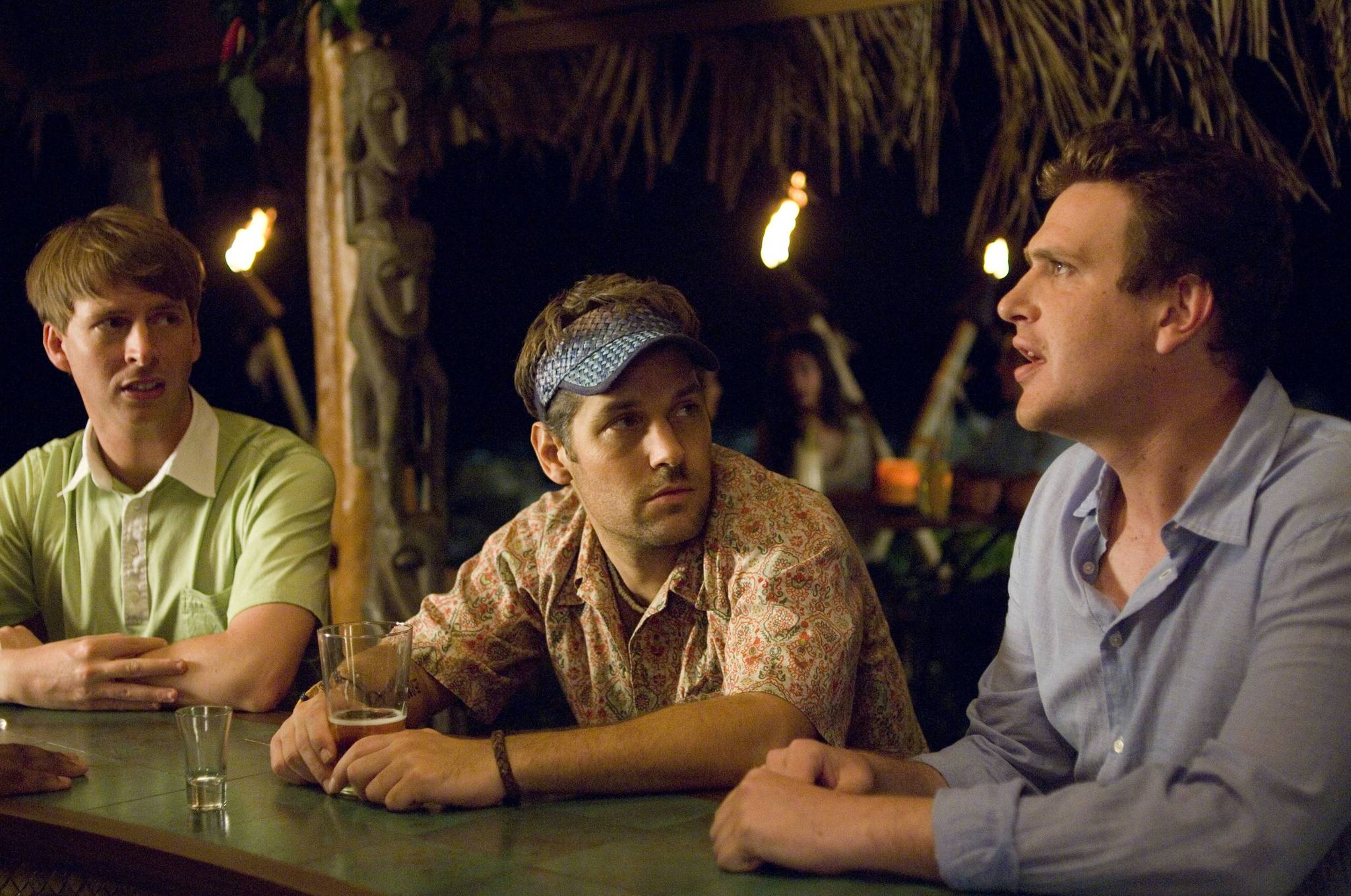 Still of Paul Rudd, Jason Segel and Jack McBrayer in Forgetting Sarah Marshall (2008)