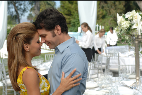 Still of Eva Longoria and Paul Rudd in Over Her Dead Body (2008)