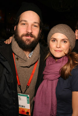 Keri Russell and Paul Rudd