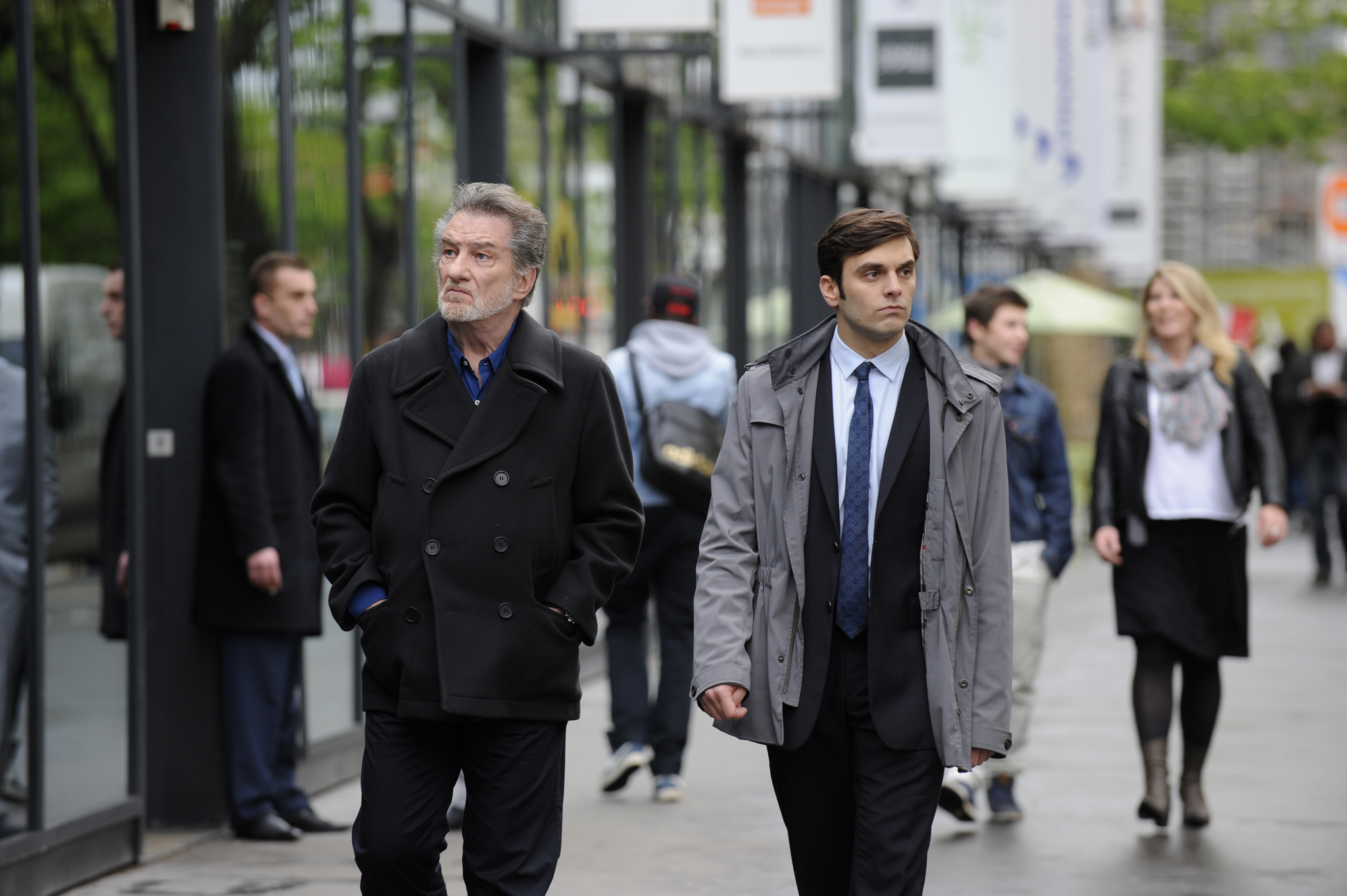 Still of Eddy Mitchell and Pio Marmaï in Grand départ (2013)