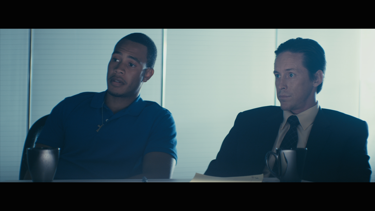 Screen shot from Americons with Trai Byers