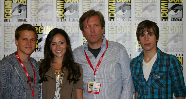 Still of Martin Donovan, Kevin G. Schmidt, Italia Ricci and Jordan Gavaris in Unnatural History (2010)