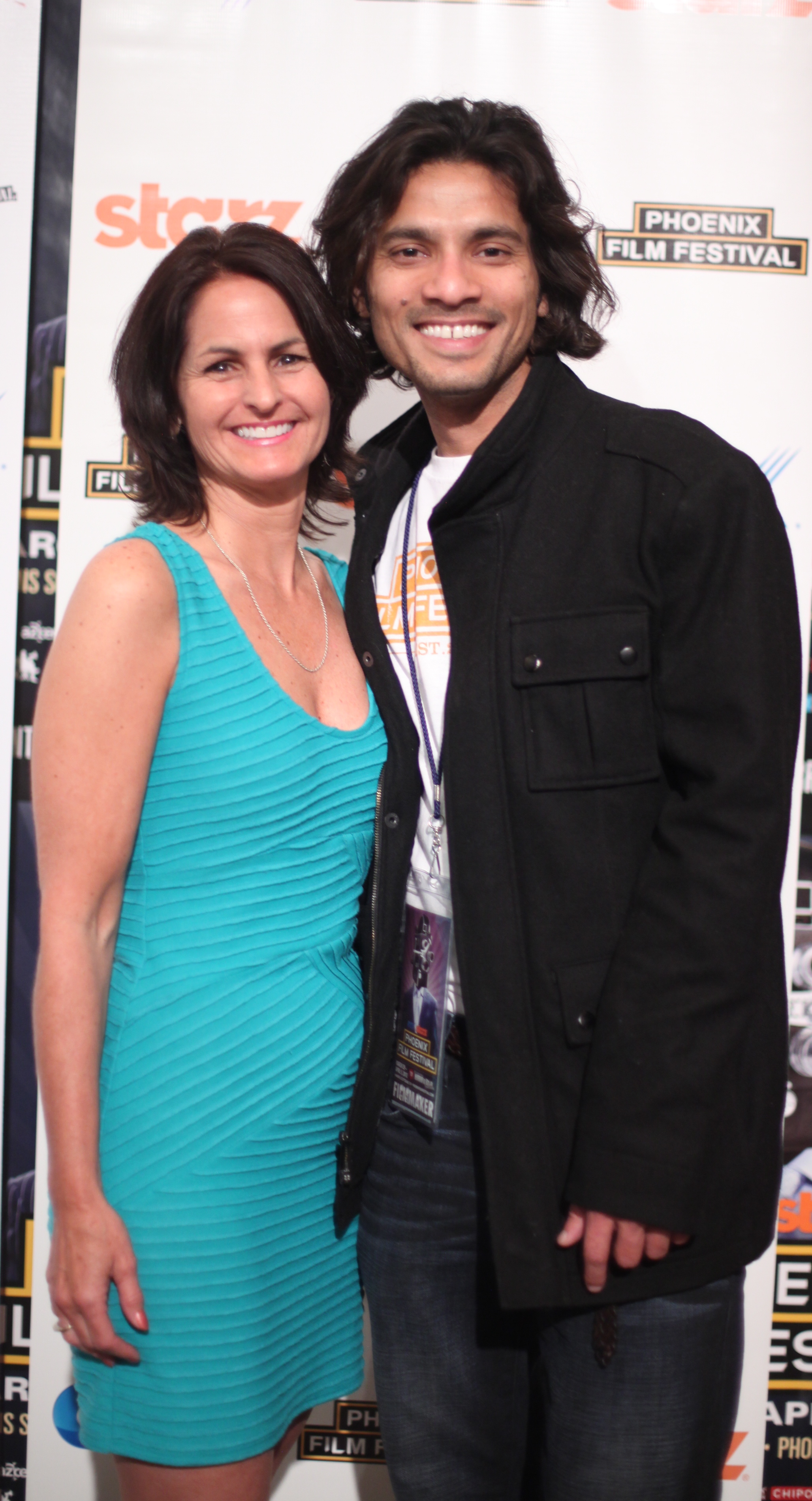 2012 Phoenix Film Festival for PARANOIA with Diane M. Dresback, Writer/Producer and Bivás Biswas, Director/Producer