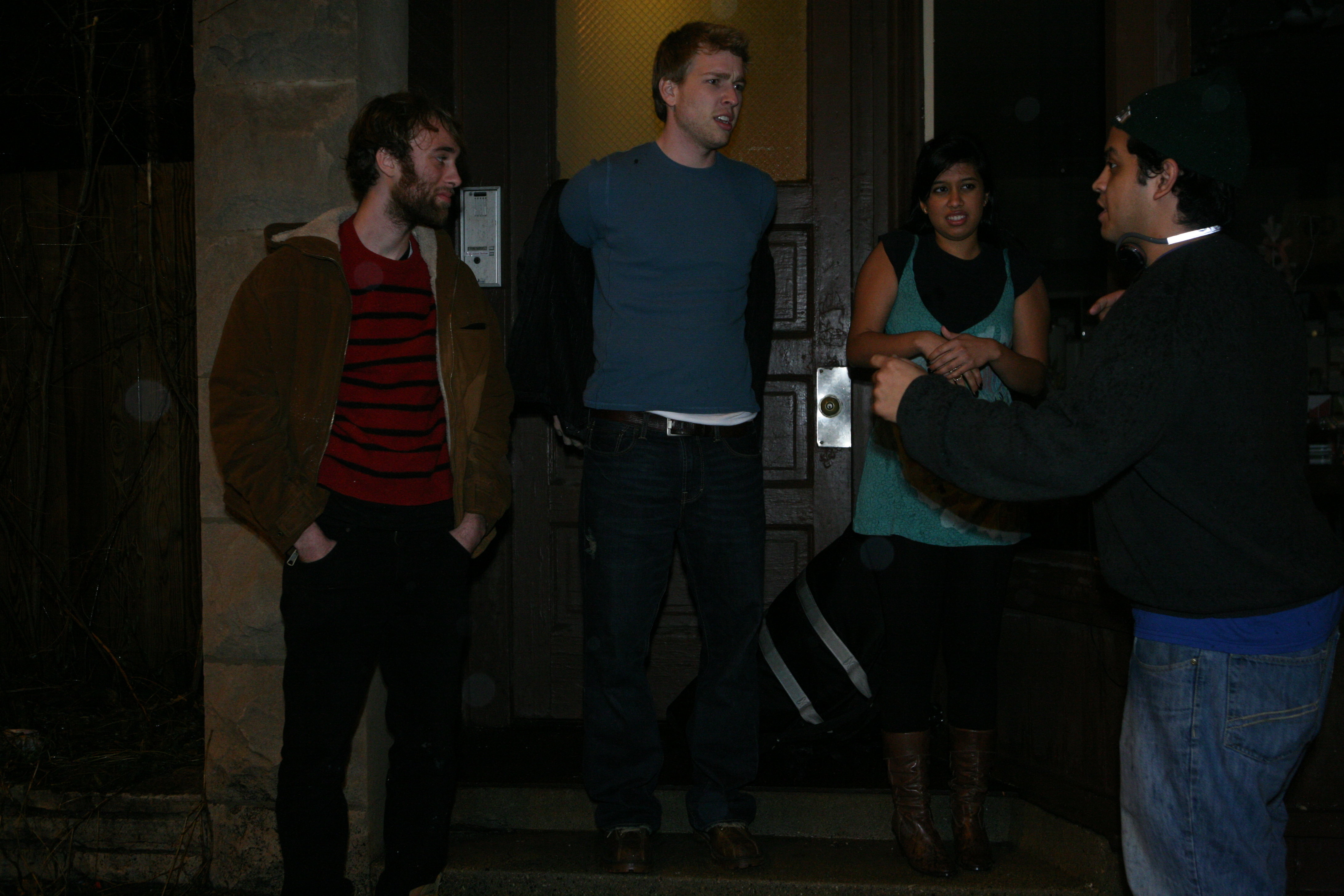 Nelson Carvajal, Amy Shah, Hank Stahlecker and Lyle Werner in Ad Hominem (2009)