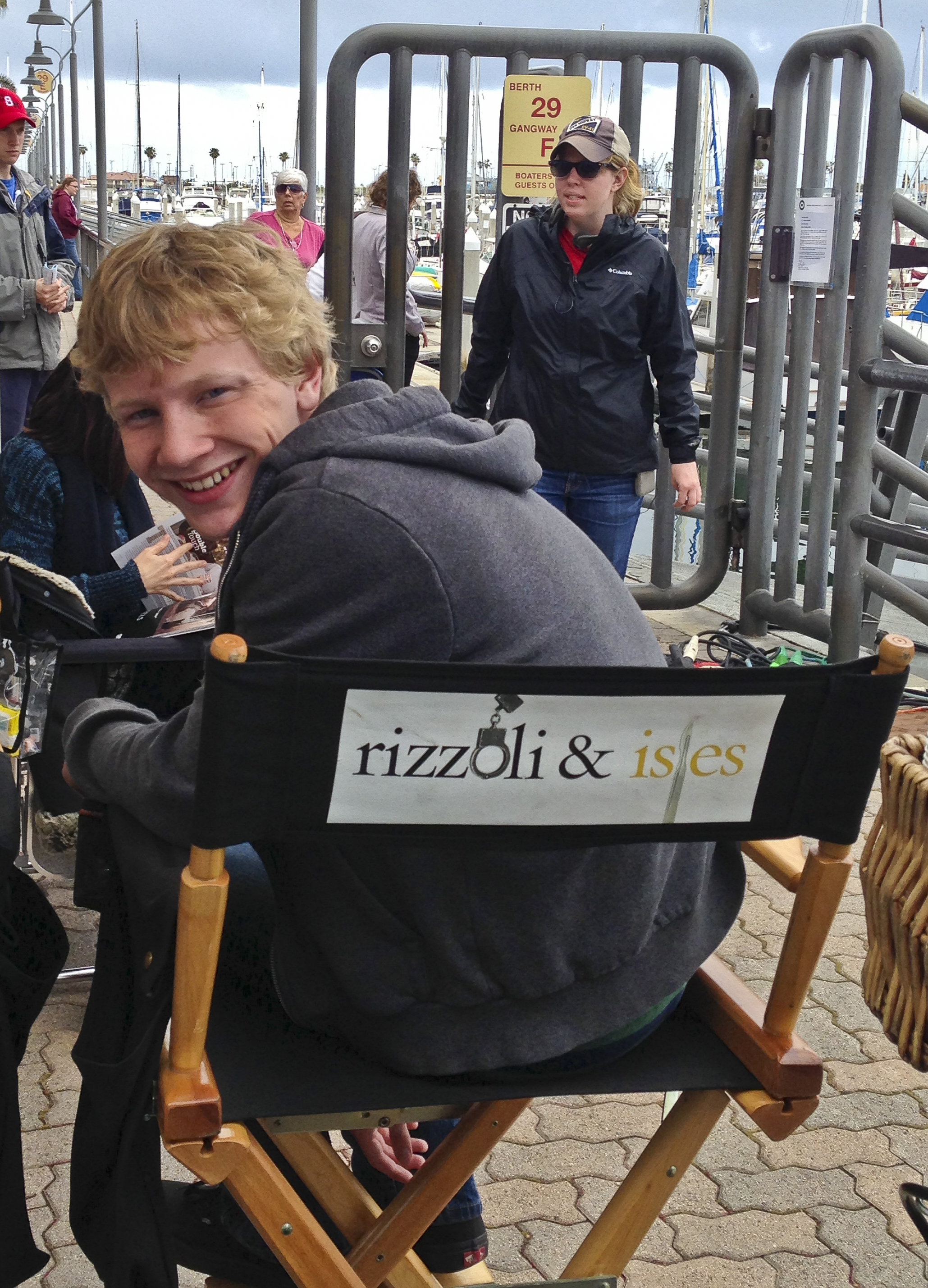 On the set of Rizzoli & Isles