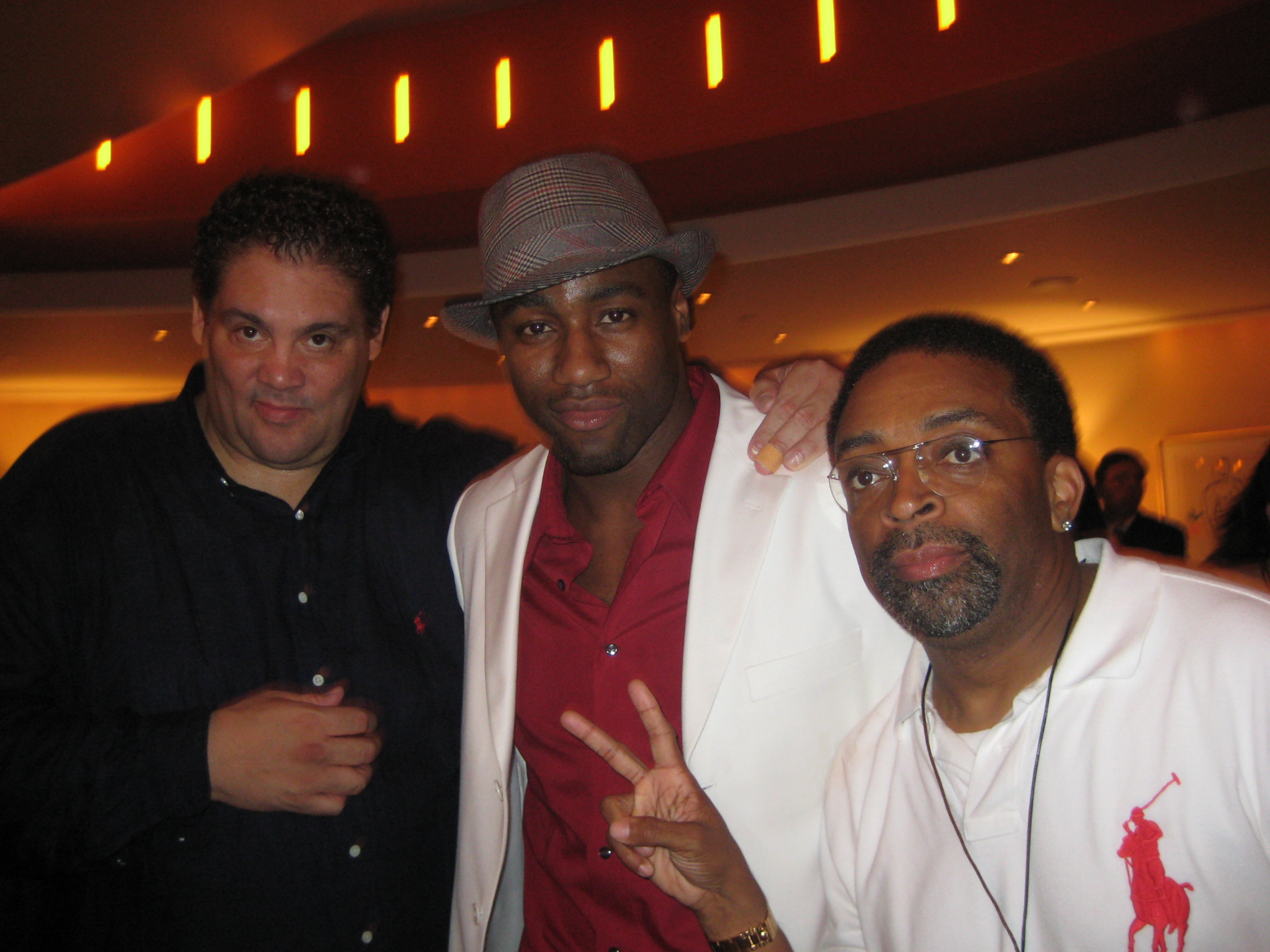 Big Mike, Yarc Lewinson and Spike at 
