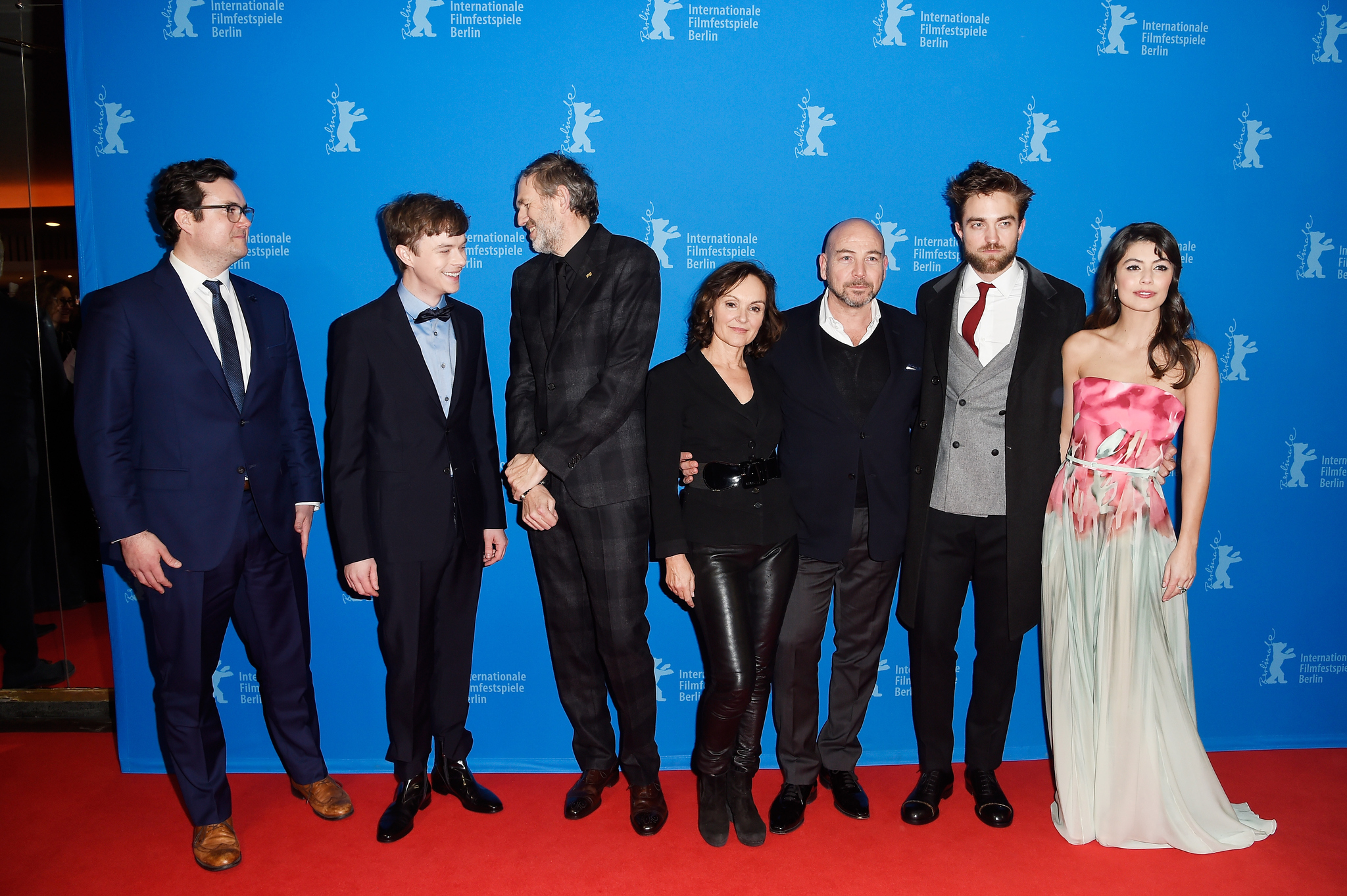 Anton Corbijn, Robert Pattinson, Alessandra Mastronardi, Iain Canning, Kristian Bruun and Dane DeHaan at event of Life (2015)