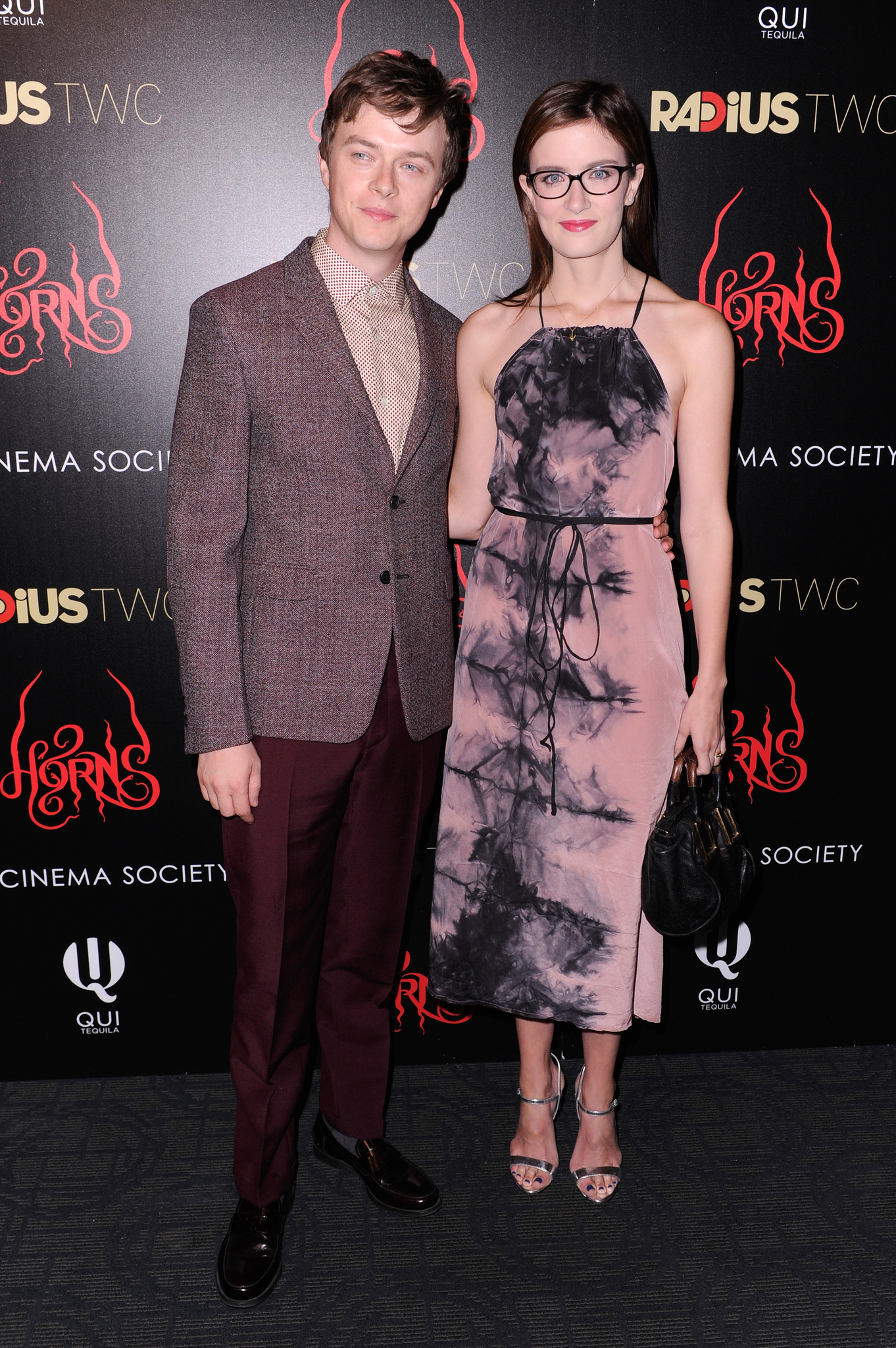Dane DeHaan and Anna Wood at event of Horns (2013)