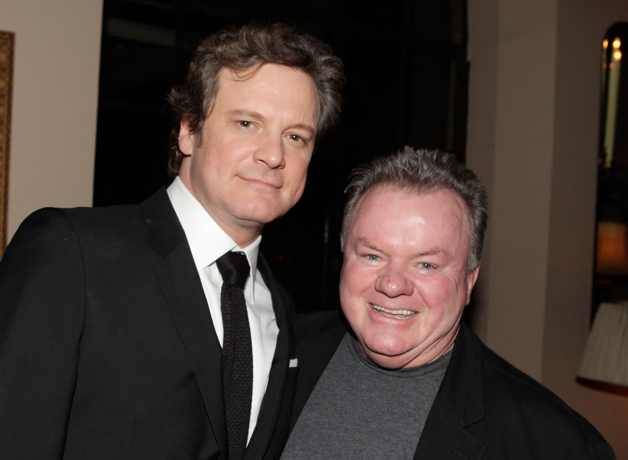 Colin Firth and Jack McGee