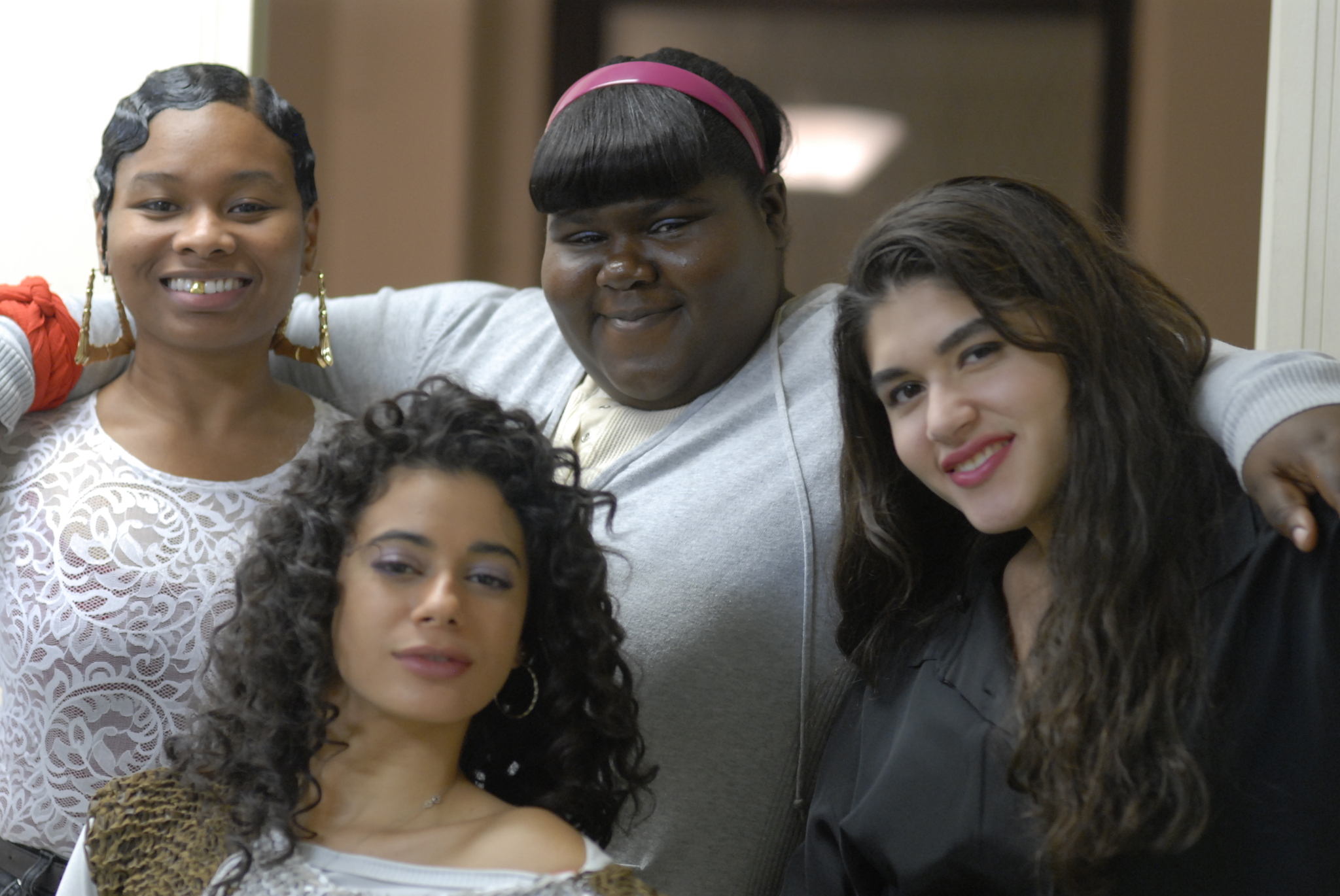 Still of Amina Robinson, Gabourey Sidibe and Stephanie Andujar in Precious (2009)