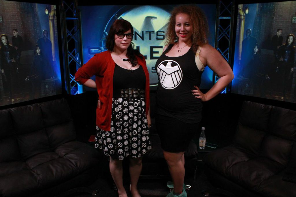 Stephanie Pressman & Anastasia Washington, Hosts of The Marvel's Agents of S.H.I.E.L.D Aftershow on TheStream.tv