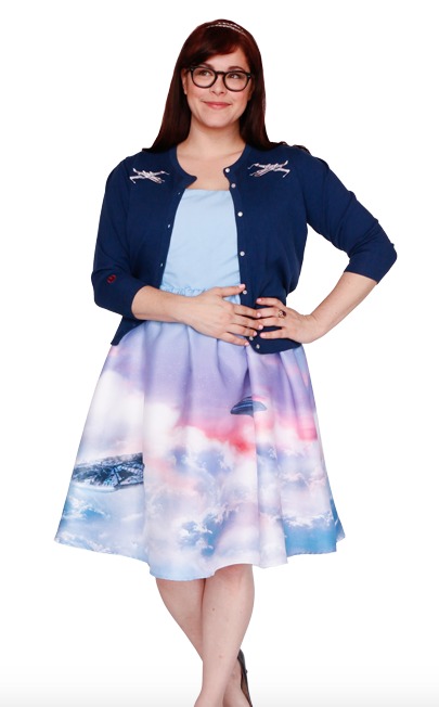 From HerUniverse.com Stephanie Pressman Modeling Her Universe Star Wars Collection 2015