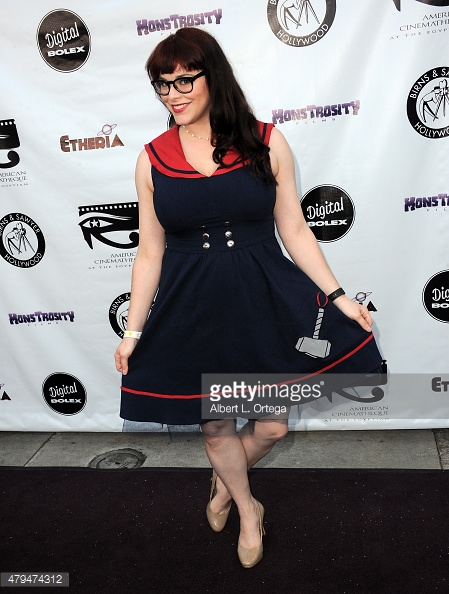 Actress Stephanie Pressman arrives for the Etheria Film Night 2015 held at American Cinematheque's Egyptian Theatre on June 13, 2015 in Hollywood, California.