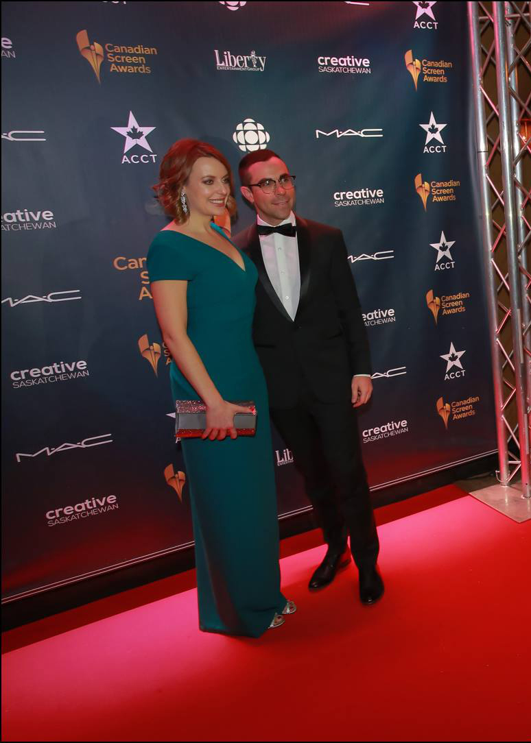 Christopher Guglick at the Canadian Screen Awards 2015.
