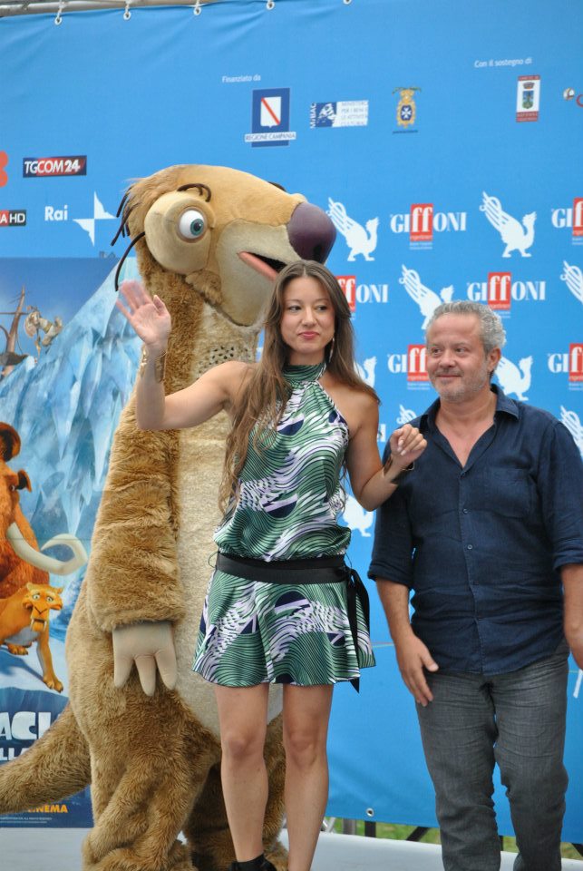 Ice Age 4: Continental Drift. Giffoni Film Festival, 2012. Red Carpet and photocall: Hong-hu Ada