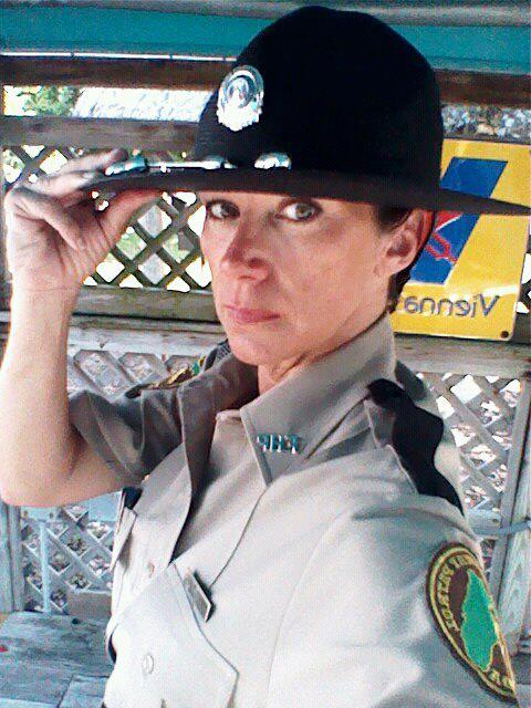Officer Carr on set of THE GLADES, 3 seasons.