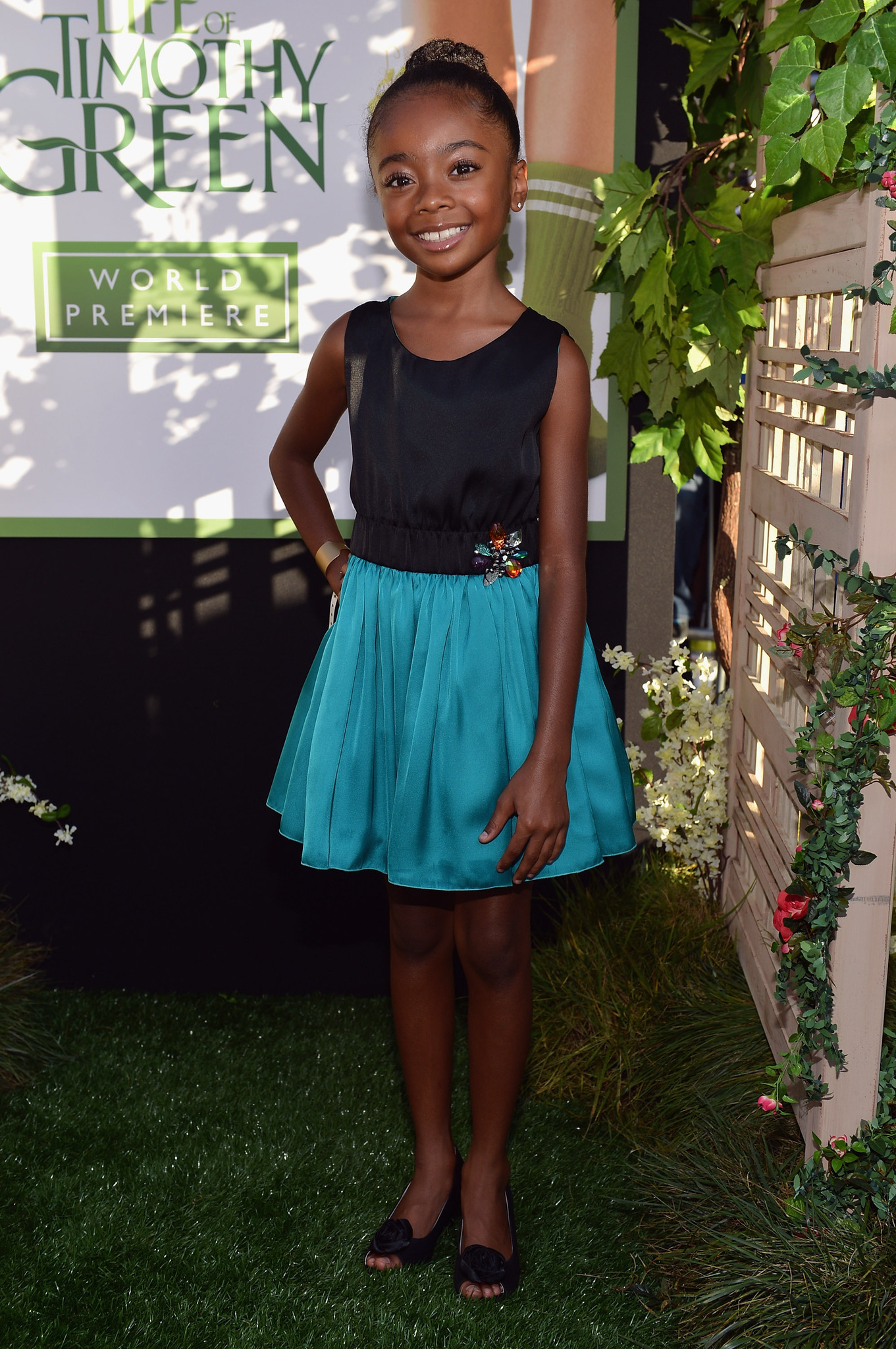 Skai Jackson at event of The Odd Life of Timothy Green (2012)