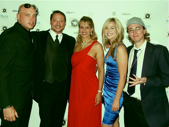 Eric Anderson, Janet Mayson, Cassie Jaye and Blake Fitzpatrick at the 2010 Action on Film Festival Awards Ceremony